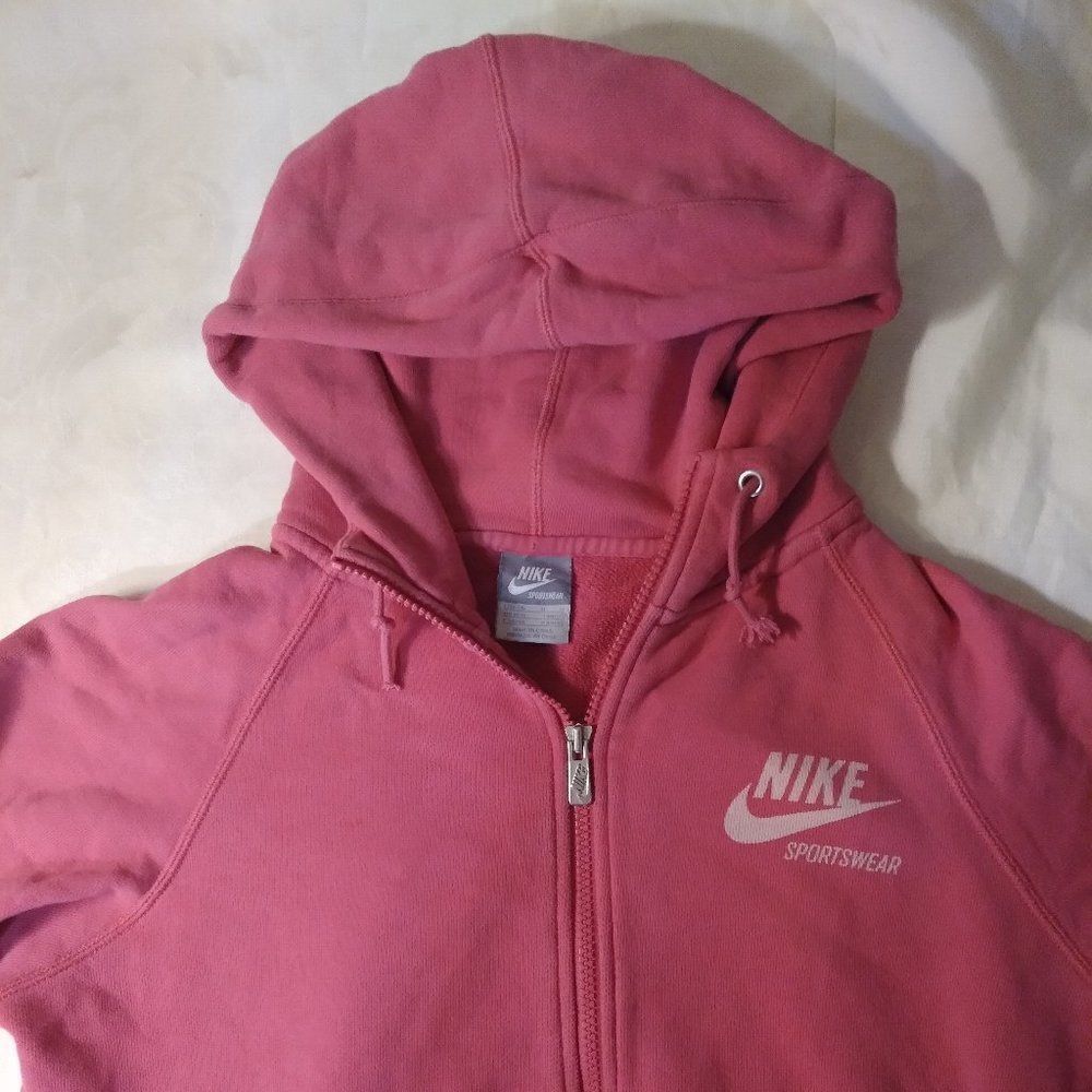Nike Logo Zip Up Hoodie